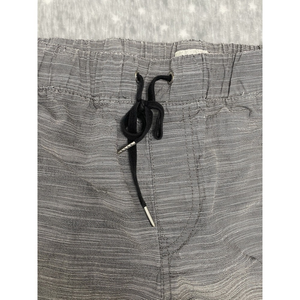 Howe Men's Gray Cotton Pull-on Shorts Size 32 - Picture 3 of 7